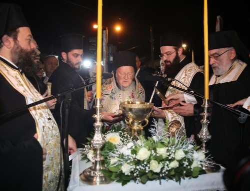 Συγκίνηση: Ο Οικουμενικός Πατριάρχης Βαρθολομαίος στη Νέα Φιλαδέλφεια